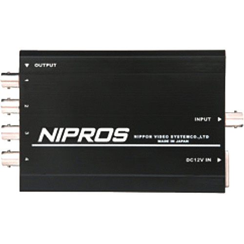 Nipros HD-SDI Distribution Amplifier (1 Input/4 Output)