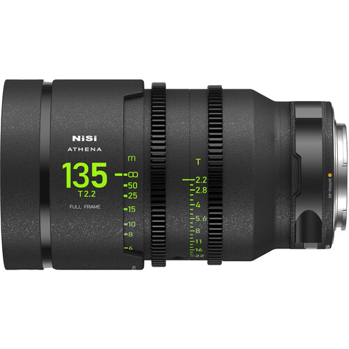 NiSi ATHENA PRIME 135mm T2.2 Full-Frame Lens (Canon RF, Drop-In Filter Mount)