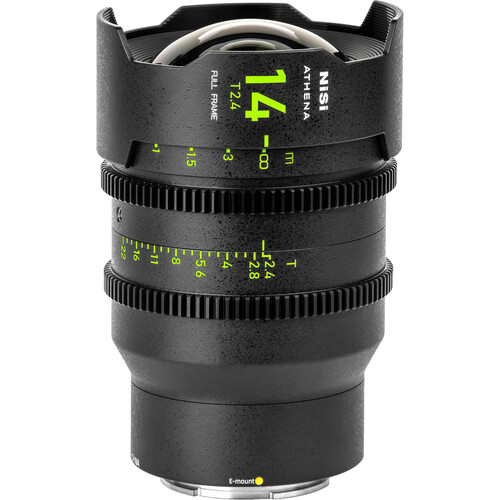 NiSi ATHENA PRIME 14mm T2.4 Full-Frame Lens NIC-ATH-14E-NF B&H