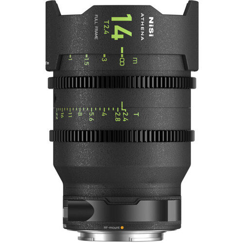 NiSi ATHENA PRIME 14mm T2.4 Full-Frame Lens (RF Mount, Drop-In Filter)