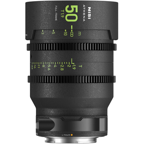 NiSi ATHENA PRIME 50mm T1.9 Full-Frame Lens (L Mount, Drop-In Filter)