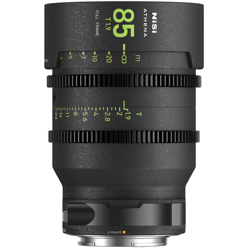 NiSi ATHENA PRIME 85mm T1.9 Full-Frame Lens (L Mount, Drop-In Filter)