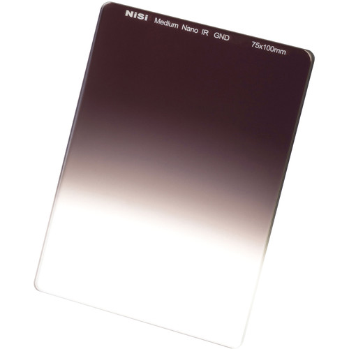 NiSi Nano Medium-Edge Graduated IRND Filter (75 x 100mm, 2-Stop)