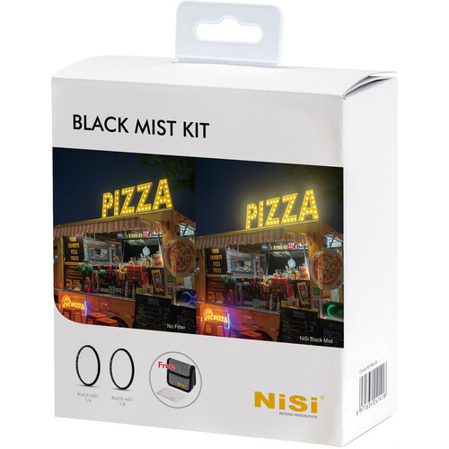 NiSi Black Mist 1/4 and 1/8 Filter Kit (62mm)
