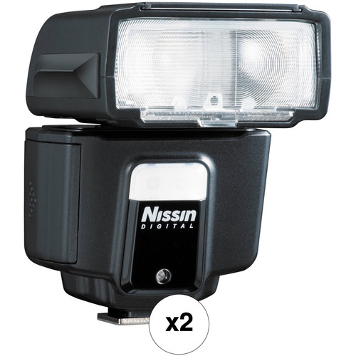 Nissin i40 Compact Two Flash Kit for Sony Cameras