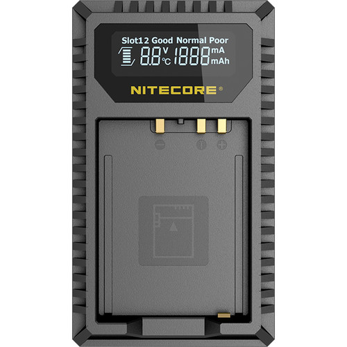 Nitecore FX1 Dual-Slot USB Travel Charger for FUJIFILM NP-W126 & NP-W126S Batteries