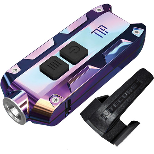 Nitecore TIP Rechargeable Metal Keyring Flashlight (Tropical)