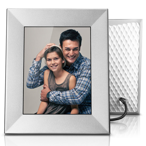 nixplay Iris 8" Digital Photo Frame (Silver)