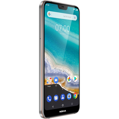 Nokia 7.1 Dual-SIM 64GB Smartphone (Unlocked, Steel)