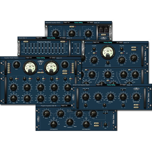 Nomad Blue Tubes Equalizers Pack Vintage Analog-Style Effects Bundle (Download)