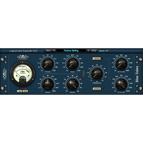 Nomad Blue Tubes Vintage-Style Noise-Gate Expander GX622 Plug-In (Download)