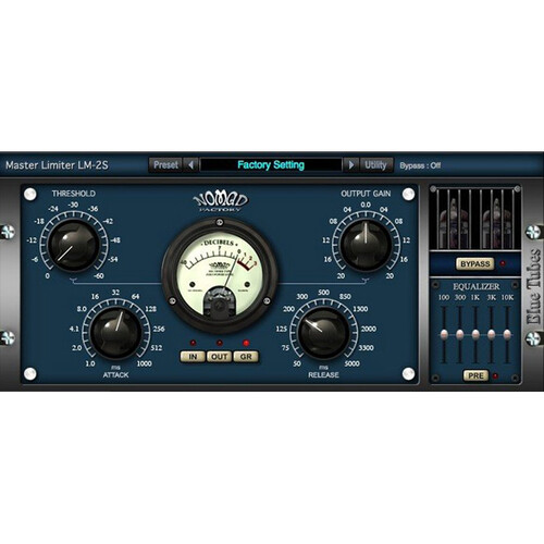 Nomad Blue Tubes Vintage-Style Tube Limiter and Master EQ LM2S Plug-In (Download)