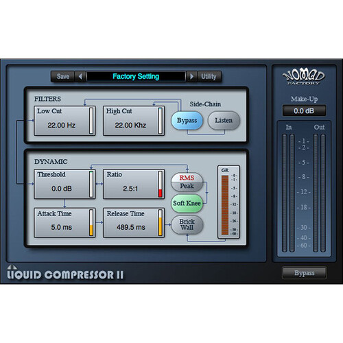Nomad Liquid Compressor II Compressor/Limiter Plug-In (Download)