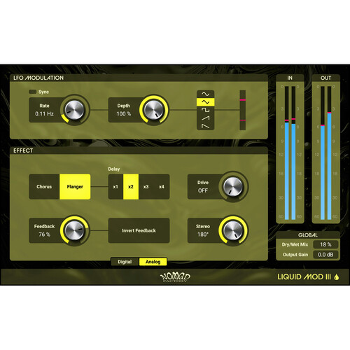 Nomad Liquid Mod III Audio Effect Plug-In