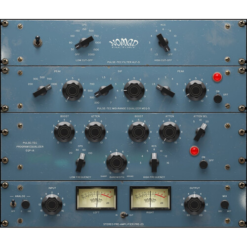 Nomad Pultec EQs V2 Audio Effect Plug-Ins