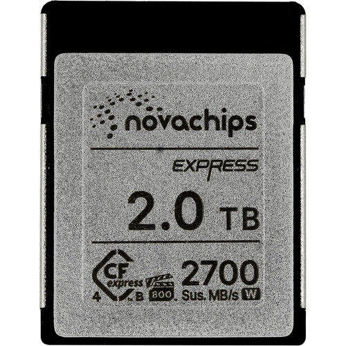 Novachips 2TB Express CFexpress 4.0 Type B Memory NN965C02T0TX9