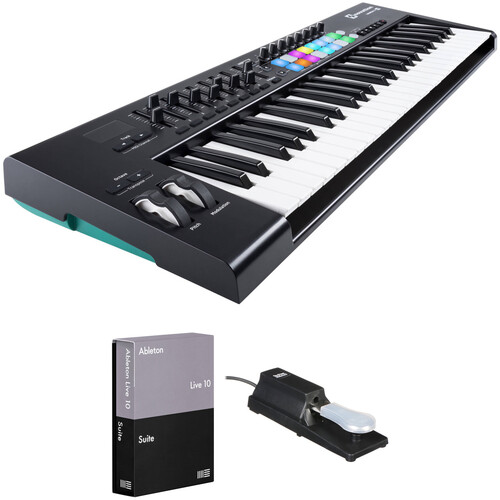◆Novation◆Launchkey 49 MK2◆USB◆MIDIキーボード Novation Launchkey MK2 49-Key Controller Performance Kit with