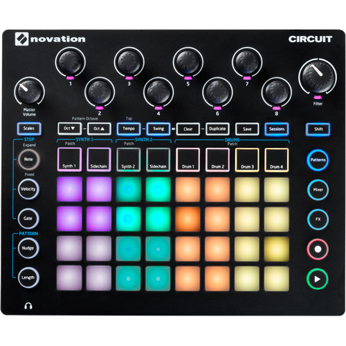Novation Circuit - Groove Box Drum Machine
