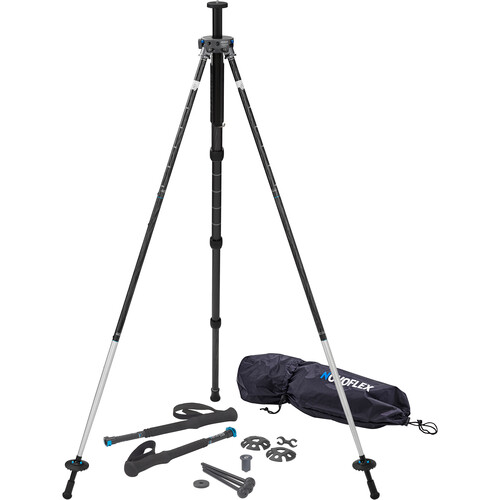 Novoflex TRIOMWALK-III Tripod-M Carbon Fiber 4-Section Tripod