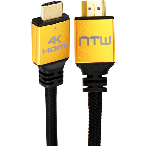 NTW Ultra HD PURE PRO High-Speed HDMI Cable with Ethernet (6')