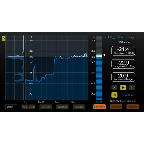 NuGen Audio VisLM-H 2 - Industry Standard Loudness Metering (Download)