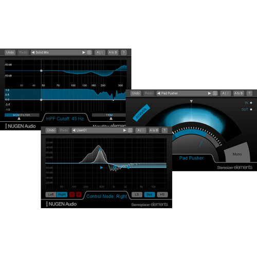 NuGen Audio Stereo Pack Elements - Stereo Panorama Control Plug-Ins Bundle (Download)