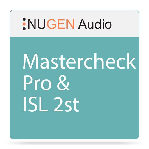 NuGen Audio MasterCheck Pro and ISL 2st Plug-In Bundle (Download)