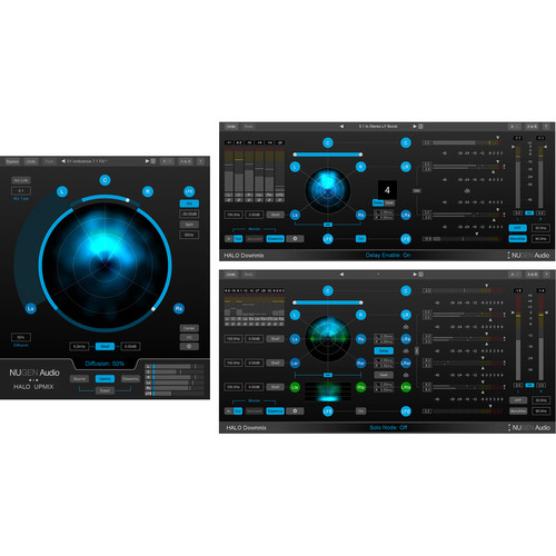 NuGen Audio Halo Upmix and Halo Downmix Plug-Ins both with 3D Immersive Extension Bundle (Download)