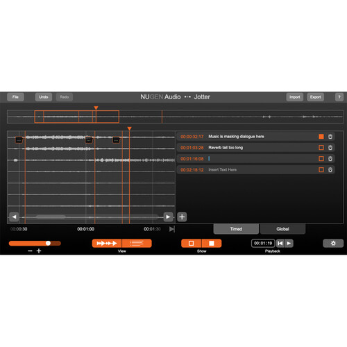 NuGen Audio Jotter Audio Production Notes Collaboration Plug-In