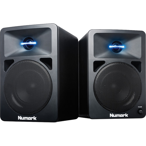 Numark N-Wave 580- Powered Desktop DJ Monitors (Pair)