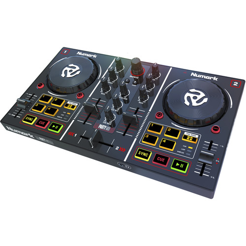 Numark Party Mix DJ Controller with Built-In Light Show