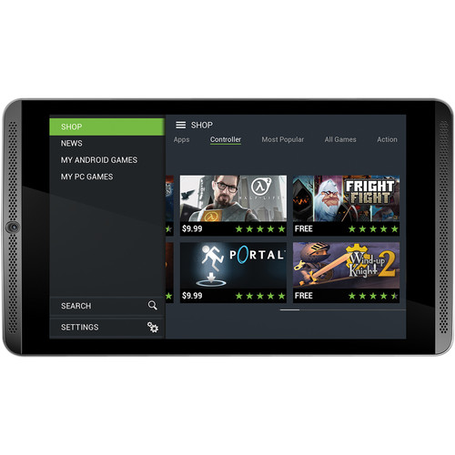 NVIDIA 32GB SHIELD 8" Tablet (4G LTE, Unlocked, Black)