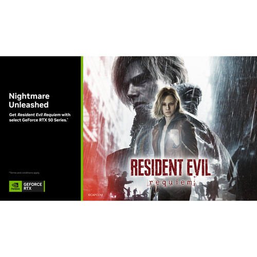 NVIDIA GeForce RTX 50 Series Resident Evil Requiem Game Bundle