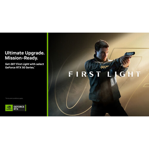 NVIDIA GeForce RTX 50 Series 007 First Light Game Bundle