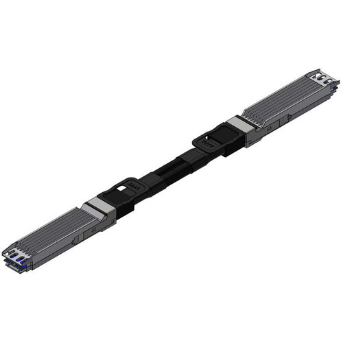 NVIDIA MCP4Y10 Twin-Port 2x400G OSFP Passive Copper Direct Attach Cable (4.9', Flat-Top)
