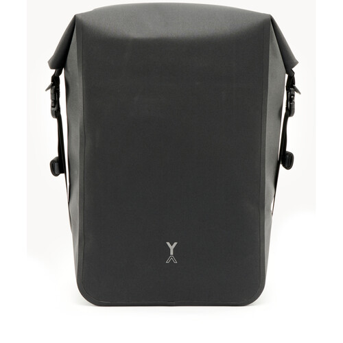 NYA-EVO Fjord 28 Bike Waterproof Pannier Bag (Graphite Black, 28L)