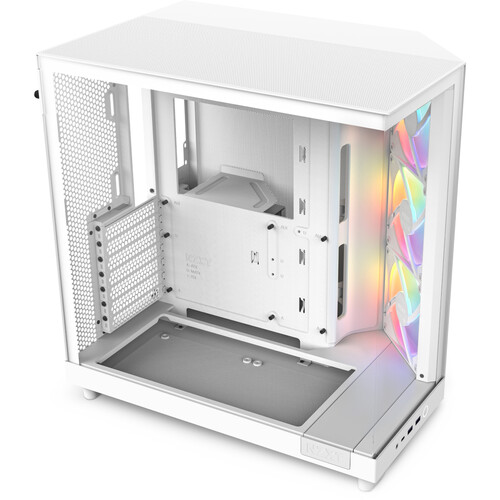 NZXT H6 Flow White ミドルタワーケース NZXT H6 Flow Mid-Tower Case (White) CC-H61FW-R1 B&H Photo Video