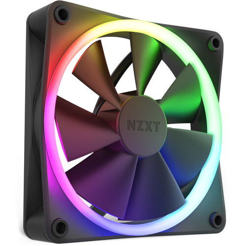 NZXT F120 120mm RGB PWM Fan (Black)