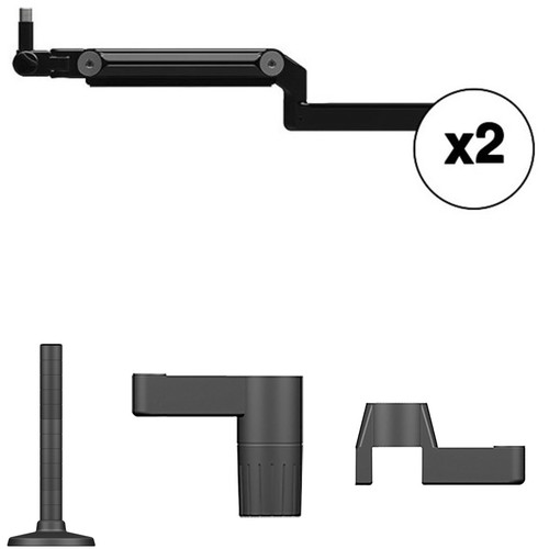 O.C. White Broadcast Two-Mic Mounting Kit for Ultima Modular Systems