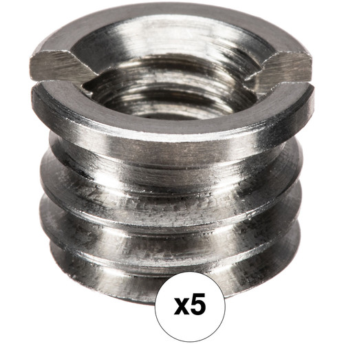 Oben 3/8"-16 to 1/4"-20 Reducer Bushing (5-Pack)