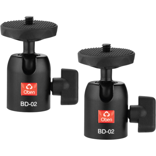 Oben BD-02 Mini Ball Head (2-Pack)