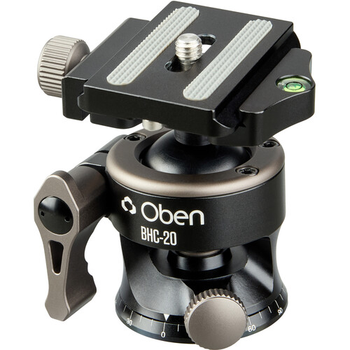Oben BHC-20 Two-Way Ball Head with QR Plate