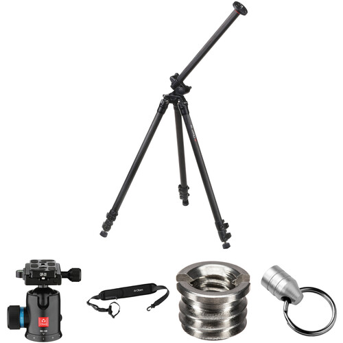 Oben CC-2381L Carbon Fiber Tripod with BE-126 Ball Head Kit