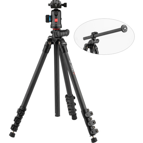 Oben CC-2461L Carbon Fiber Tripod with BC-126 Ball Head