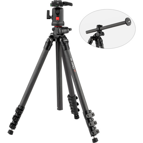 Oben CC-2481L Carbon Fiber Tripod with BA-126 Ball Head