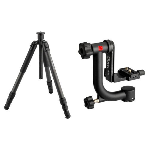 Oben CFT-6394 Skysill 4-Section Carbon Fiber Tripod with GH-30 Gimbal Head Kit