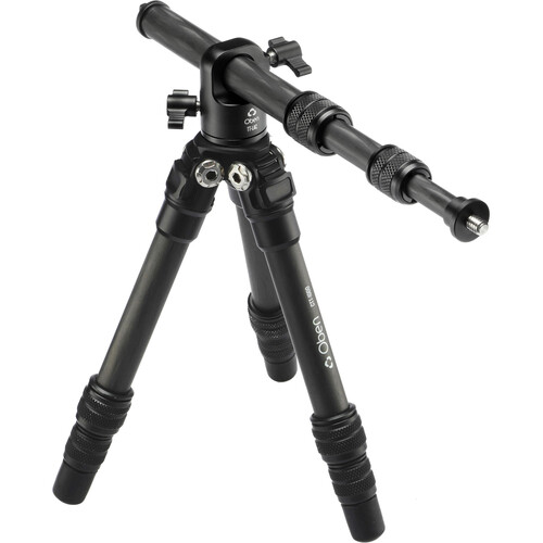 Oben CTT-1000 Carbon Fiber Tabletop Tripod with Lateral Adapter Kit