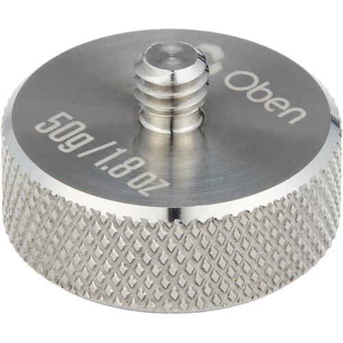 Oben 50g Counterweight with 1/4"-20 Stud