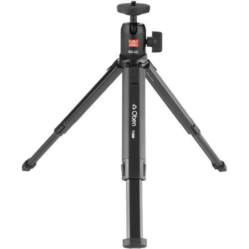Oben TT-630B Aluminum Tabletop Tripod with BD-02 Mini Ball Head Kit