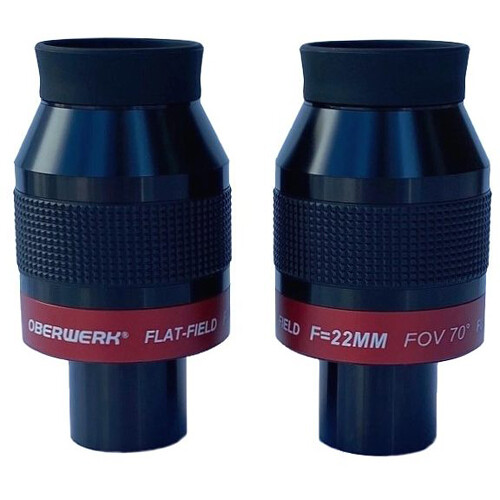 Oberwerk 70° Eyepieces for XL Series Binocular Telescopes (22mm)